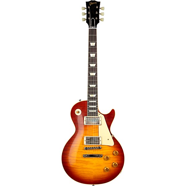 Gibson Custom Murphy Lab 1959 Les Paul Standard Reissue Light Aged Electric Guitar Cherry Teaburst