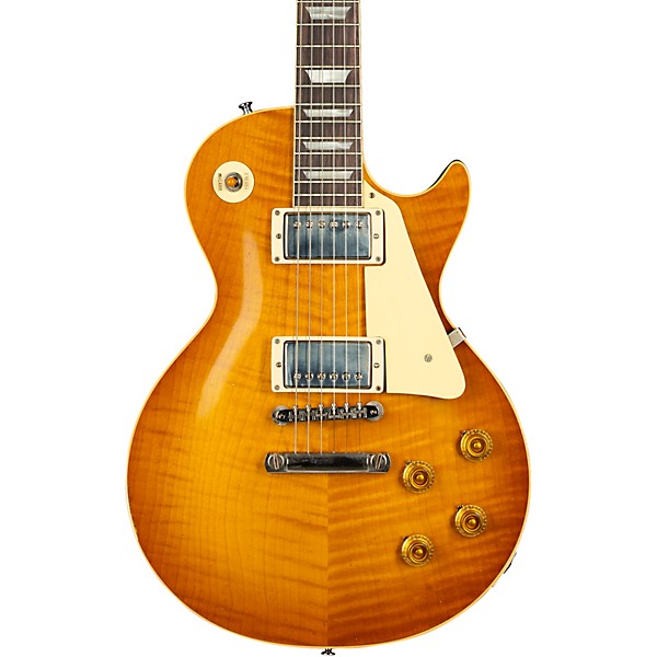 Gibson Custom Murphy Lab 1959 Les Paul Standard Reissue Light Aged Electric Guitar Dirty Lemon