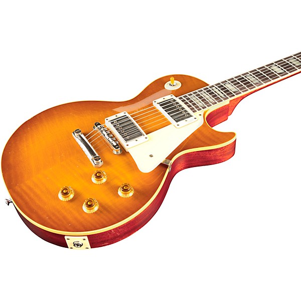 Gibson Custom Murphy Lab 1959 Les Paul Standard Reissue Light Aged Electric Guitar Dirty Lemon