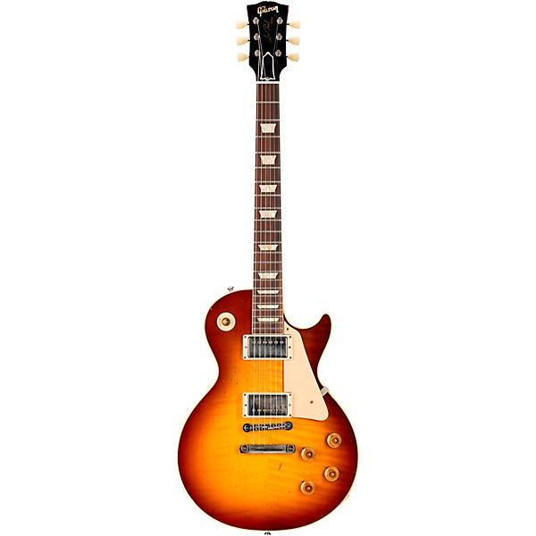 Gibson Custom Murphy Lab 1959 Les Paul Standard Reissue Light Aged Electric Guitar Royal Teaburst