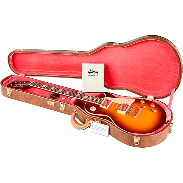 Gibson Custom Murphy Lab 1959 Les Paul Standard Reissue Light Aged Electric Guitar Royal Teaburst