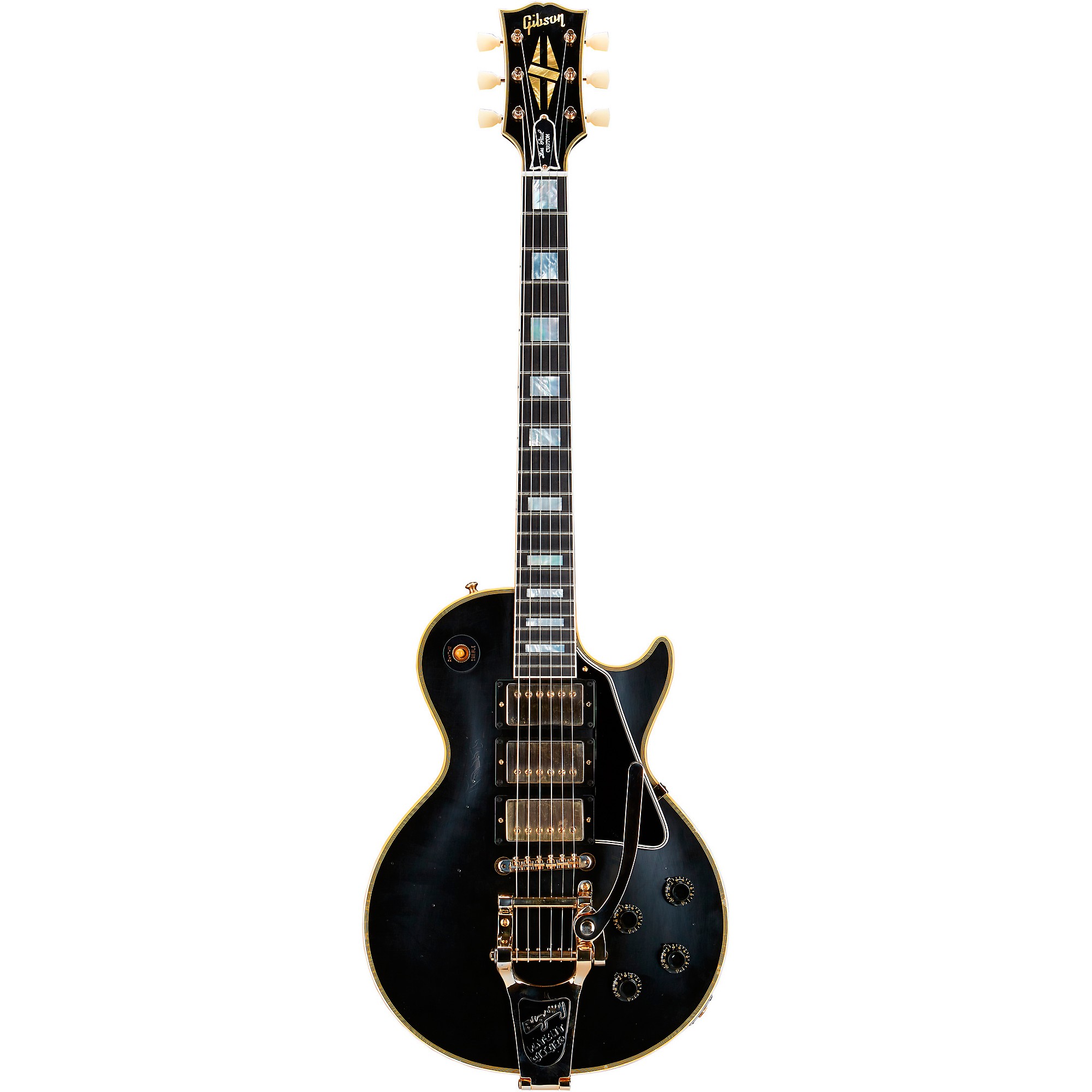 Platinum Gibson Custom Murphy Lab 1957 Les Paul Custom Reissue 3