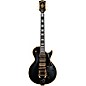 Gibson Custom Murphy Lab 1957 Les Paul Custom Reissue 3-Pickup Bigsby Light Aged Electric Guitar Ebony