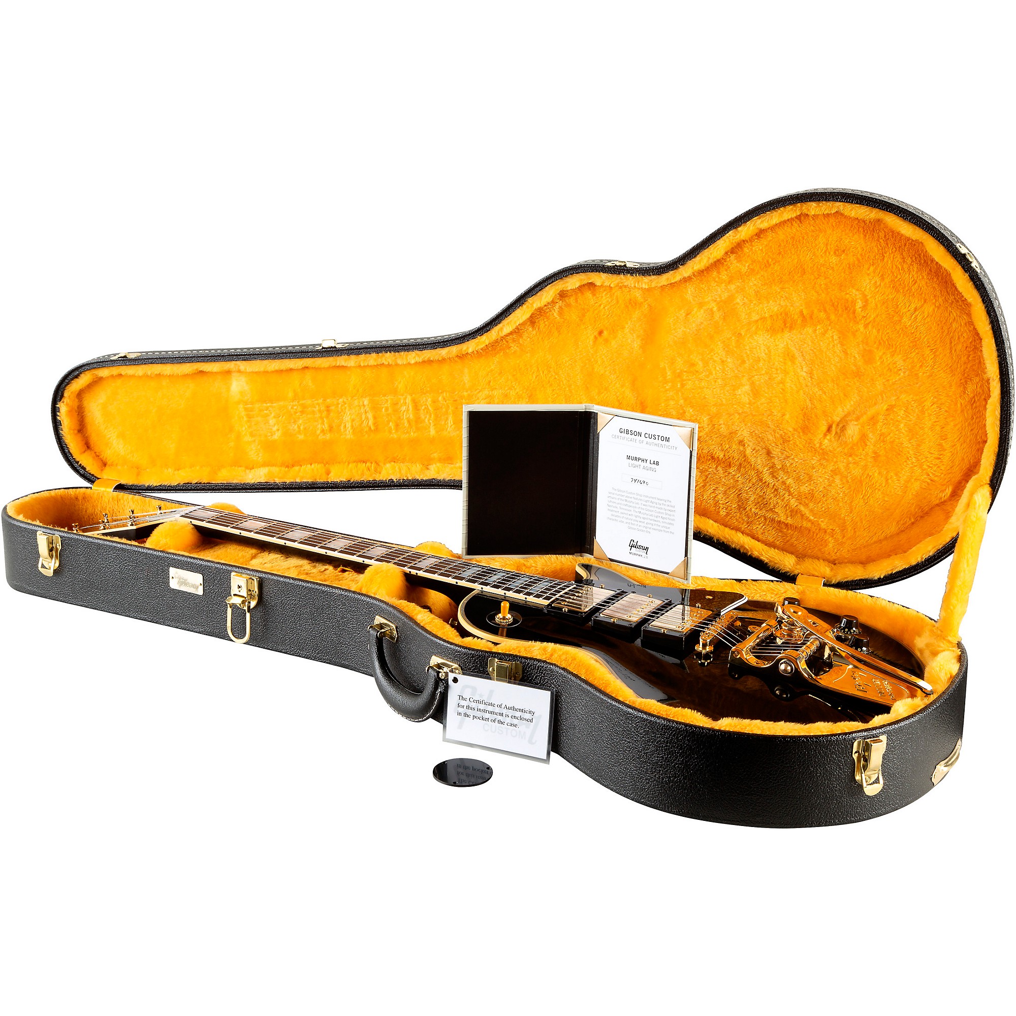 Platinum Gibson Custom Murphy Lab 1957 Les Paul Custom
