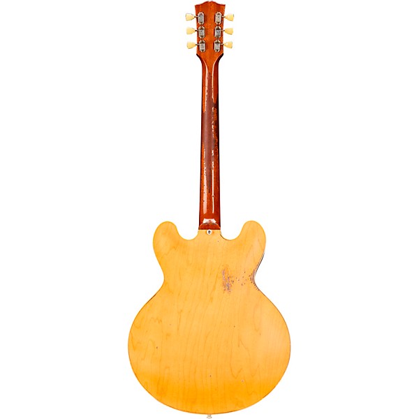 Gibson Custom Murphy Lab 1959 ES-335 Reissue Ultra Heavy Aged Semi-Hollow Electric Guitar Vintage Natural