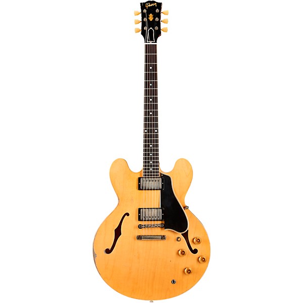 Gibson Custom Murphy Lab 1959 ES-335 Reissue Ultra Heavy Aged Semi-Hollow Electric Guitar Vintage Natural