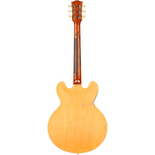 Gibson Custom Murphy Lab 1959 ES-335 Reissue Ultra Heavy Aged Semi-Hollow Electric Guitar Vintage Natural