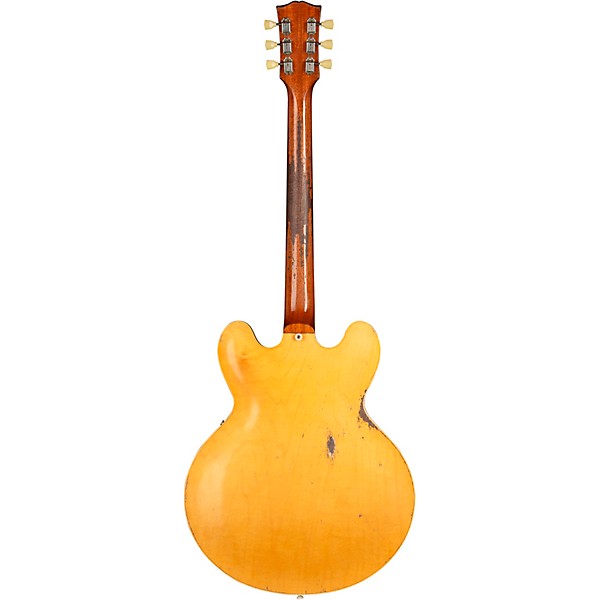 Gibson Custom Murphy Lab 1959 ES-335 Reissue Ultra Heavy Aged Semi-Hollow Electric Guitar Vintage Natural