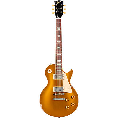 Gibson Custom Murphy Lab 1957 Les Paul Goldtop Reissue Ultra Heavy Aged Electric Guitar Double Gold for sale