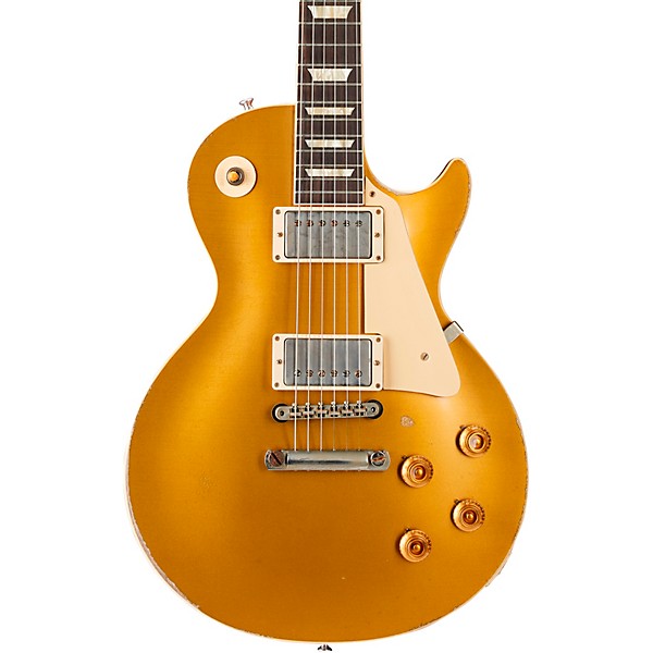 Gibson Custom Murphy Lab 1957 Les Paul Goldtop Reissue Ultra Heavy Aged Electric Guitar Double Gold