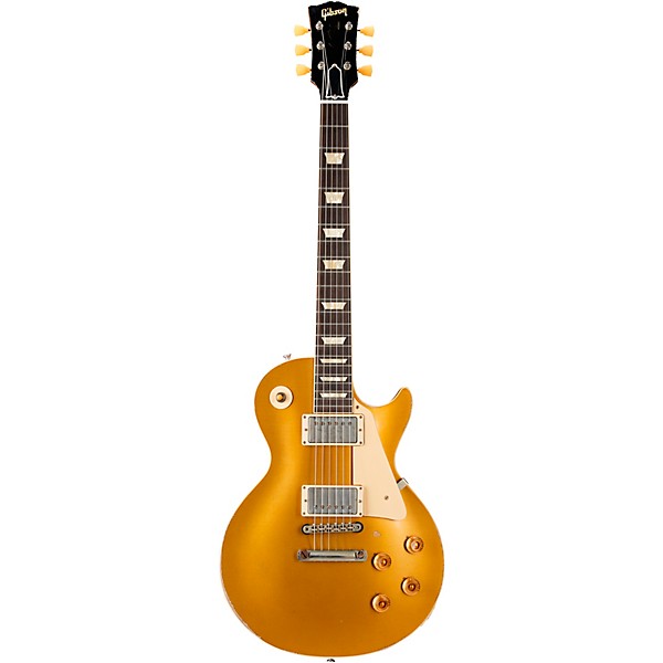 Gibson Custom Murphy Lab 1957 Les Paul Goldtop Reissue Ultra Heavy Aged Electric Guitar Double Gold