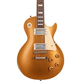 Gibson Custom Murphy Lab 1957 Les Paul Goldtop Reissue Ultra Heavy Aged Electric Guitar Double Gold