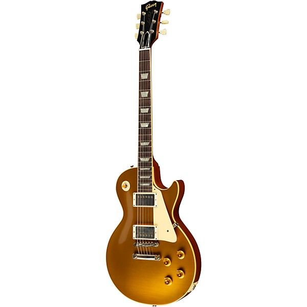 Gibson Custom Murphy Lab 1957 Les Paul Goldtop Reissue Ultra Light Aged Electric Guitar Double Gold