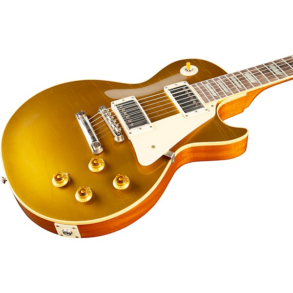 Gibson Custom Murphy Lab 1957 Les Paul Goldtop Reissue Ultra Light Aged Electric Guitar Double Gold