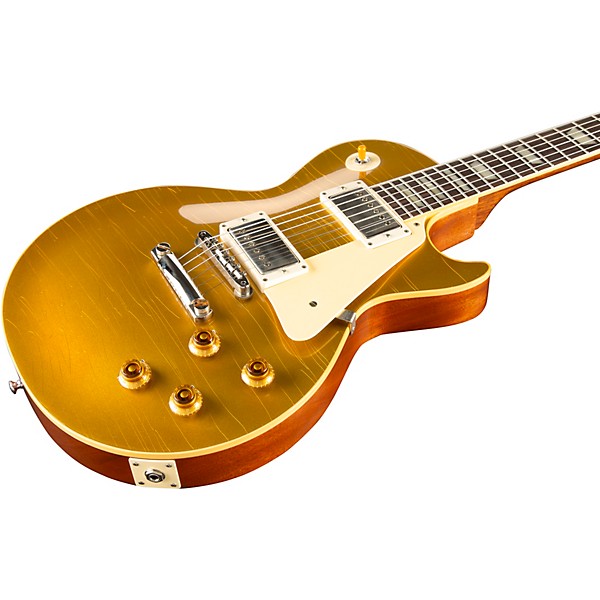 Gibson Custom Murphy Lab 1957 Les Paul Goldtop Reissue Ultra Light Aged Electric Guitar Double Gold