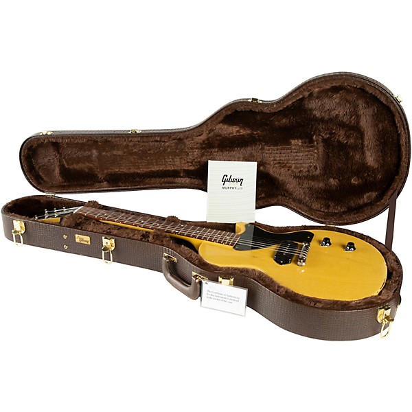 Gibson Custom Murphy Lab 1957 Les Paul Junior Single-Cut Reissue Heavy Aged Electric Guitar TV Yellow