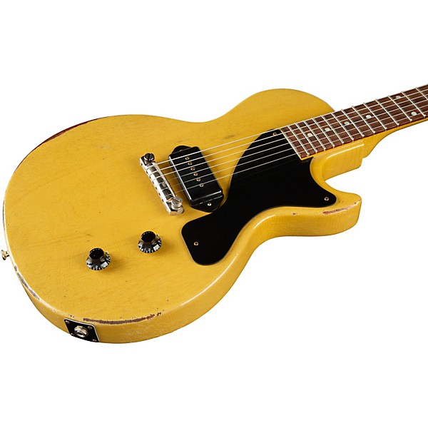 Gibson Custom Murphy Lab 1957 Les Paul Junior Single-Cut Reissue Heavy Aged Electric Guitar TV Yellow