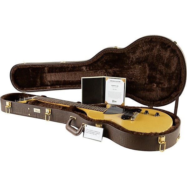 Gibson Custom Murphy Lab 1957 Les Paul Junior Single-Cut Reissue Heavy Aged Electric Guitar TV Yellow