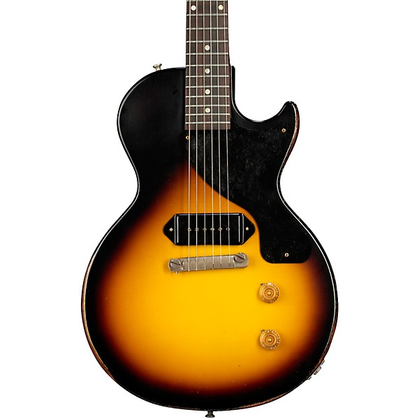 Gibson Custom Murphy Lab 1957 Les Paul Junior Single-Cut Reissue Heavy Aged Electric Guitar Vintage Sunburst