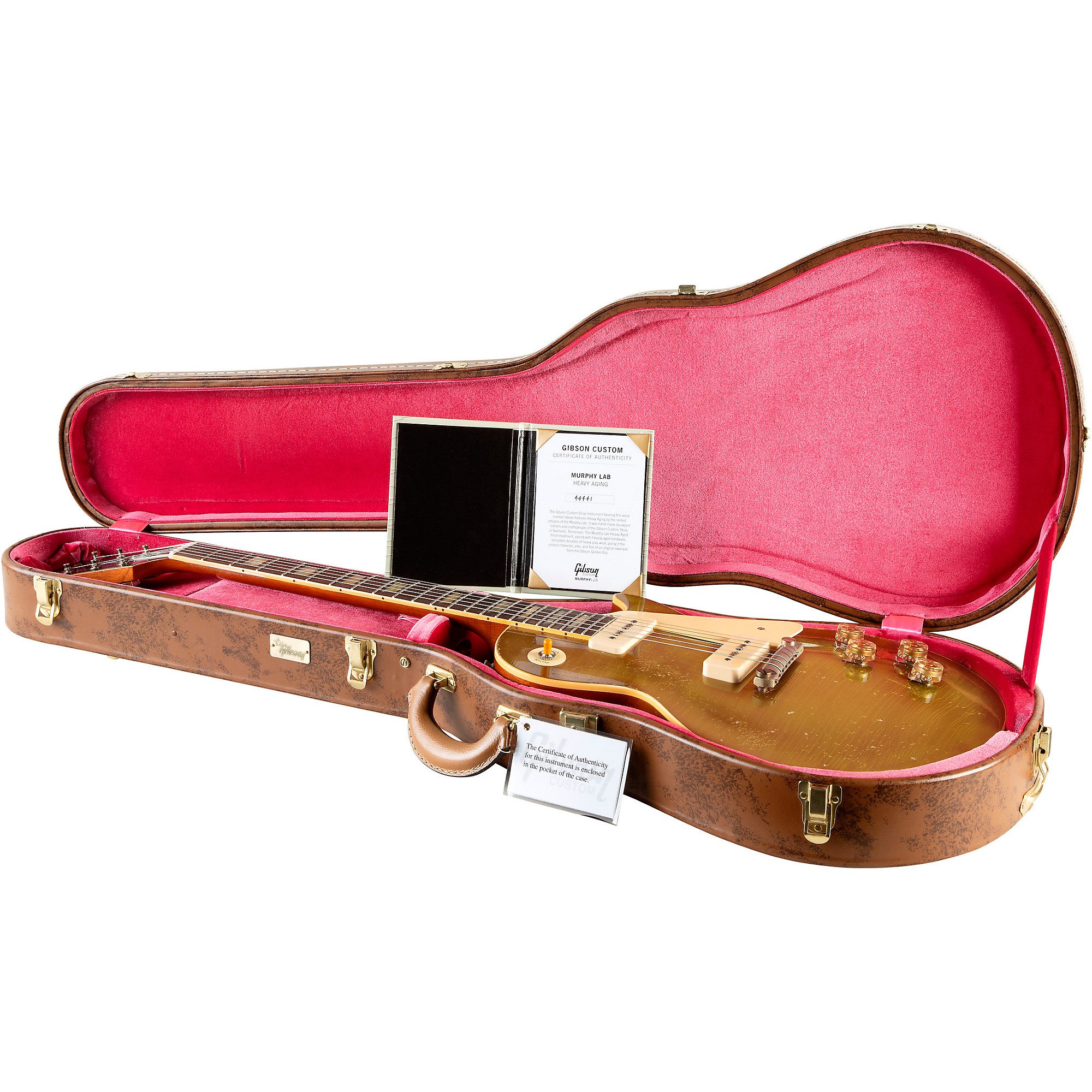 Platinum Gibson Custom Murphy Lab 1954 Les Paul Goldtop Reissue