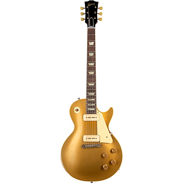 Gibson Custom Murphy Lab 1954 Les Paul Goldtop Reissue Heavy Aged Electric Guitar Double Gold