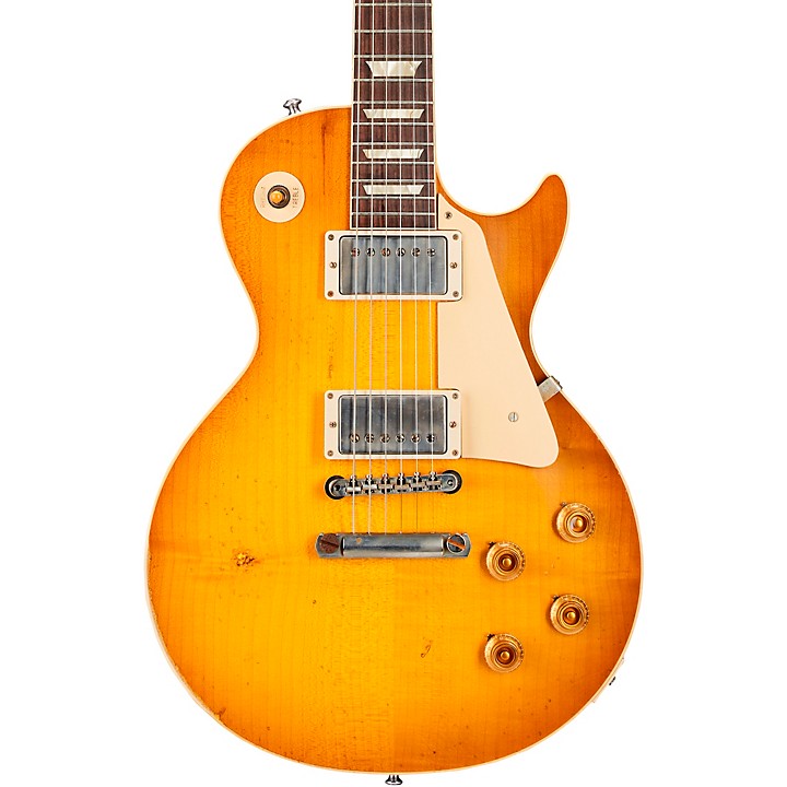 Platinum Gibson Custom Murphy Lab 1958 Les Paul Standard Reissue