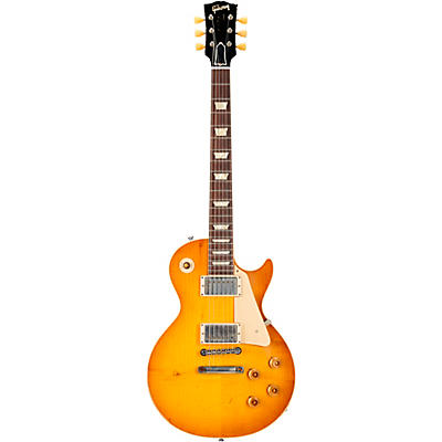 Gibson Custom Murphy Lab 1958 Les Paul Standard Reissue Heavy Aged Electric Guitar Lemon Burst for sale