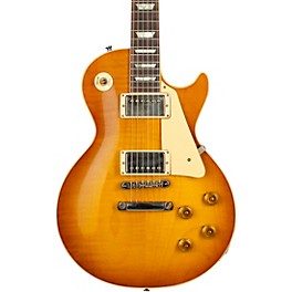 Gibson Custom Murphy Lab 1958 Les Paul Standard Reissue Light Aged Electric Guitar Lemon Burst