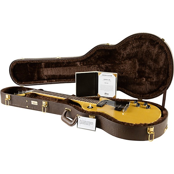 Gibson Custom Murphy Lab 1957 Les Paul Special Single-Cut Reissue Ultra Light Aged Electric Guitar TV Yellow