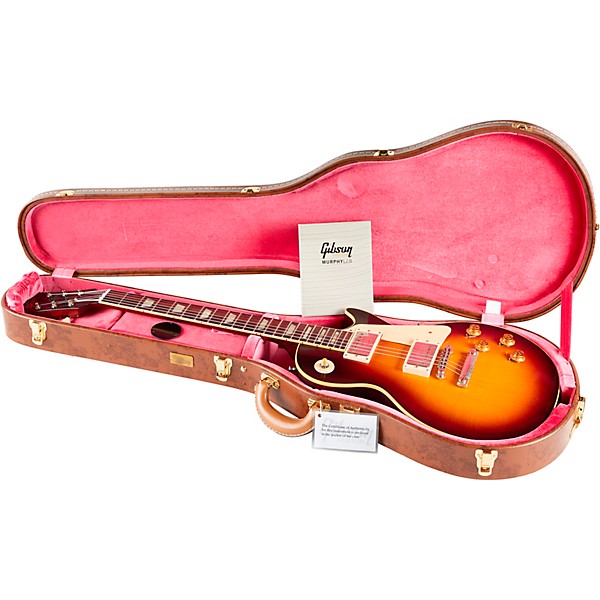 Gibson Custom Murphy Lab 1958 Les Paul Standard Reissue Ultra Light Aged Electric Guitar Bourbon Burst