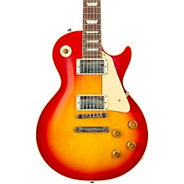 Gibson Custom Murphy Lab 1958 Les Paul Standard Reissue Ultra Light Aged Electric Guitar Washed Cherry Sunburst