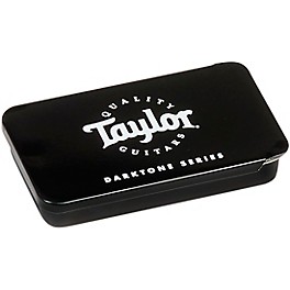 Taylor DarkTone Series Guitar Pick Tin Black