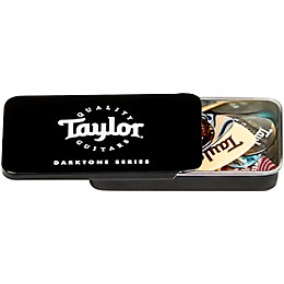 Taylor DarkTone Series Guitar Pick Tin Black