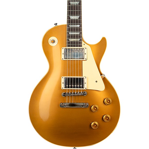 Gibson Custom Murphy Lab 1957 Les Paul Goldtop Darkback Reissue Light Aged Electric Guitar Double Gold