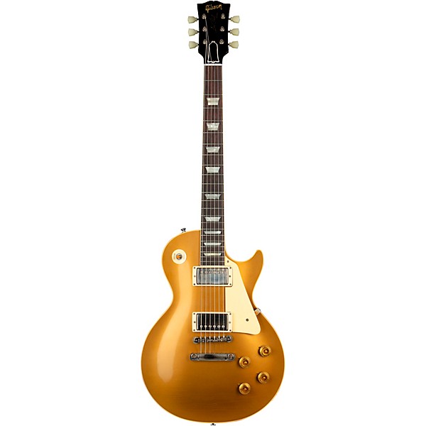 Gibson Custom Murphy Lab 1957 Les Paul Goldtop Darkback Reissue Light Aged Electric Guitar Double Gold