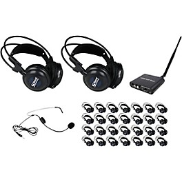 VocoPro SilentSymphony-Seminar-Talk Wireless Listening System for 30 Headphones, 908.70-926.30mHz