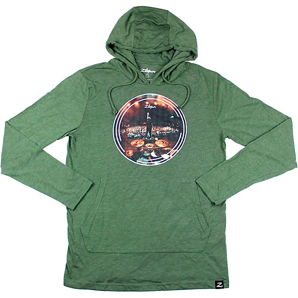 Zildjian Photo Lightweight Hoodie Medium Olive