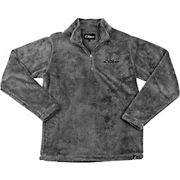 Zildjian Quarter Zip Sherpa Pullover Small Charcoal