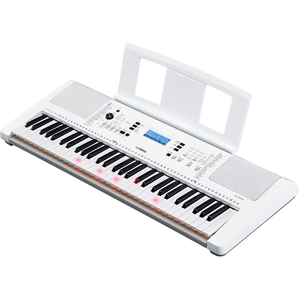 Open Box Yamaha EZ-300 61-Key Lighted Key Portable Keyboard Level 2  194744871375
