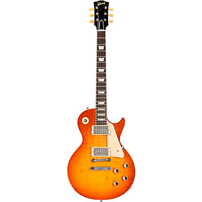 Gibson Custom Murphy Lab 1960 Les Paul Standard Reissue Heavy Aged Electric Guitar Tangerine Burst for sale