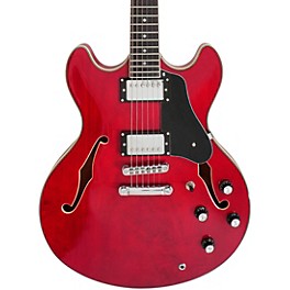 Sire Larry Carlton H7 Hollowbody Electric Guitar See-Thru Red Sire Larry Carlton H7 Hollowbody Electric Guitar See-Thru Red