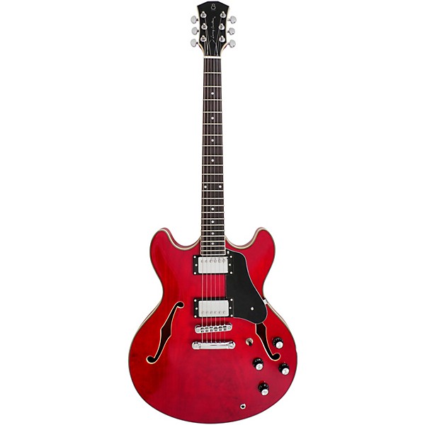 Open Box Sire Larry Carlton H7 Hollowbody Electric Guitar Level 2 See-Thru Red 197881135911