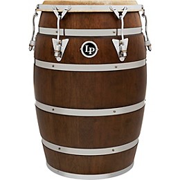 LP 14" Siam Oak Barril De Bomba With Chrome-Plated Hardware 16 in.