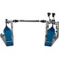 DW Colorboard Machined Chain Drive Double Bass Drum Pedal With Cobalt Footboard thumbnail