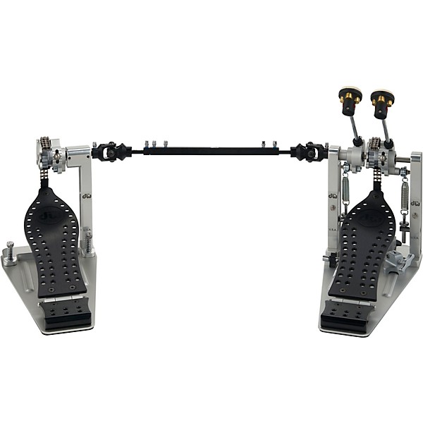 DW Colorboard Machined Chain Drive Double Bass Drum Pedal With Graphite Footboard