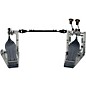 DW Colorboard Machined Chain Drive Double Bass Drum Pedal With Gun Metal Footboard thumbnail
