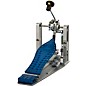 DW Colorboard Machined Chain Drive Single Bass Drum Pedal with Blue Footboard thumbnail