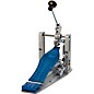 DW Colorboard Machined Direct Drive Single Bass Drum Pedal with Blue Footboard thumbnail