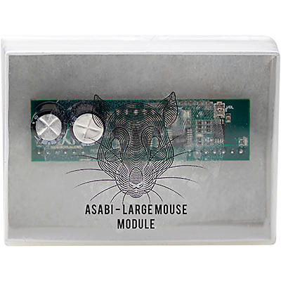 Jackson Audio Large Mouse Analog Plug-In Module For Asabi Overdrive/Distortion Pedal Black for sale