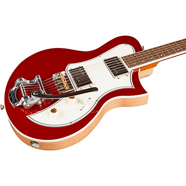 Kauer Guitars Korona HT Ash Electric Guitar Candy Apple Red